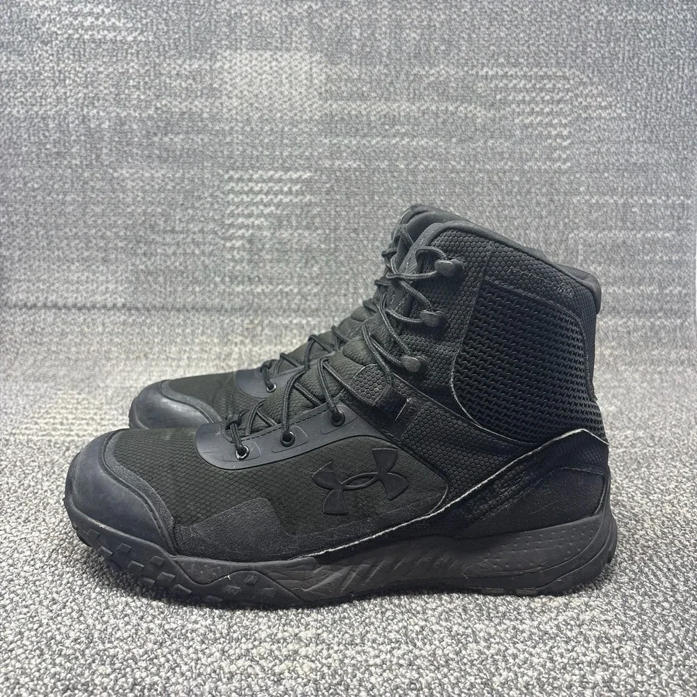 Under Armour Valsetz RTS 1.5 Tactical Boots Mens 10.5 Black Lightweight Military